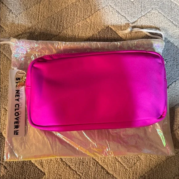 NWT Stoney Clover Lane Fuschia Small Pouch - Picture 7 of 8